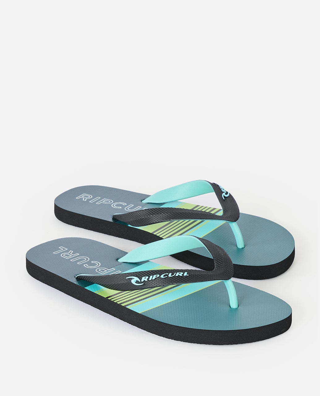 Daybreaker Bloom Sandals Blue Green - Image 1