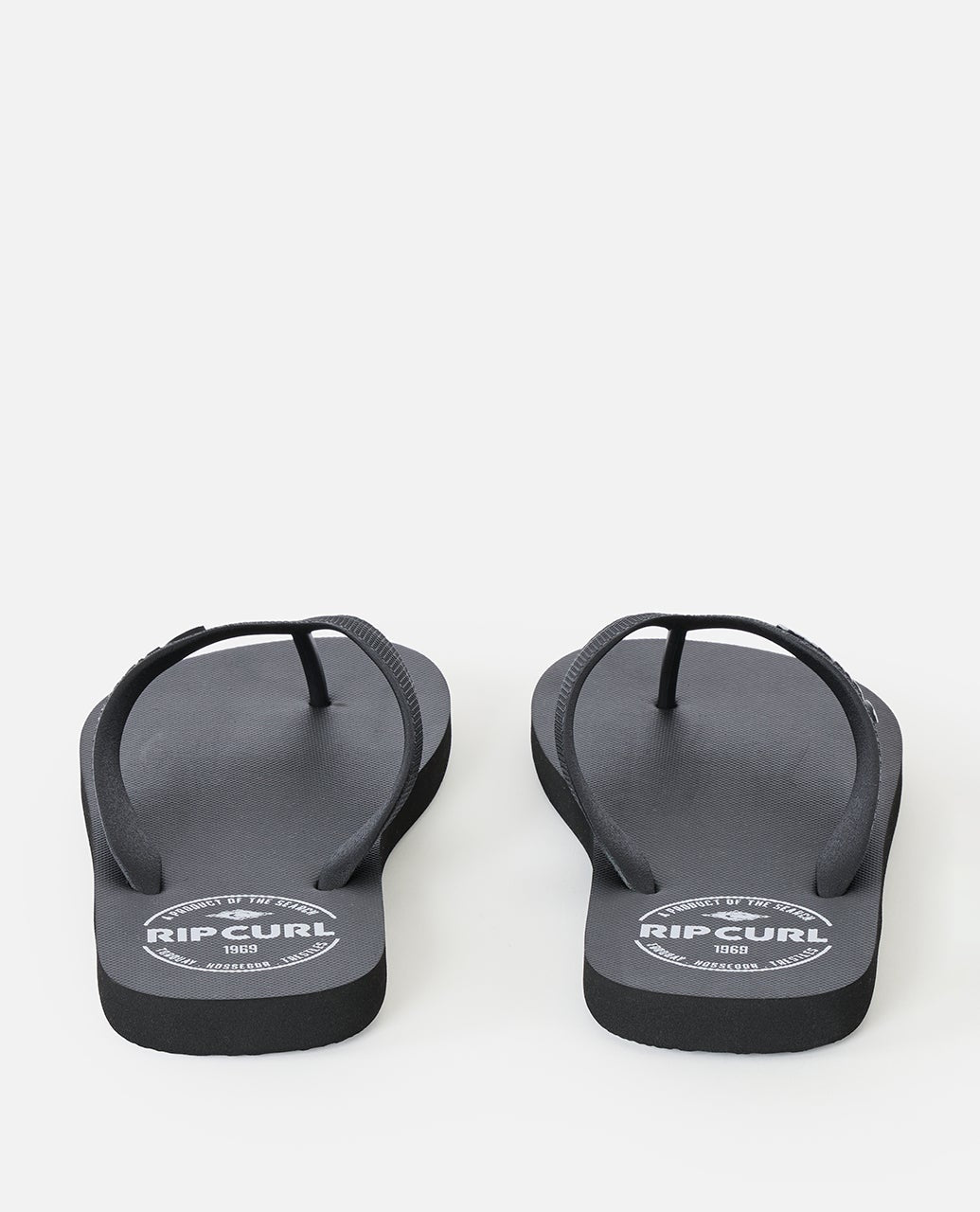 Classic Surf Bloom Thongs Black - Image 2