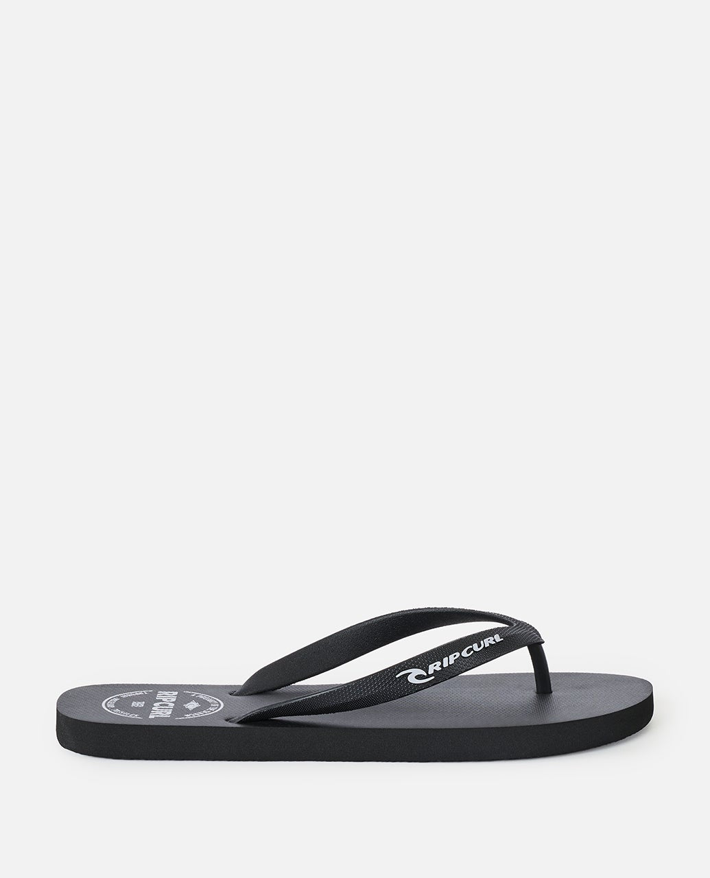 Classic Surf Bloom Thongs Black - Image 5