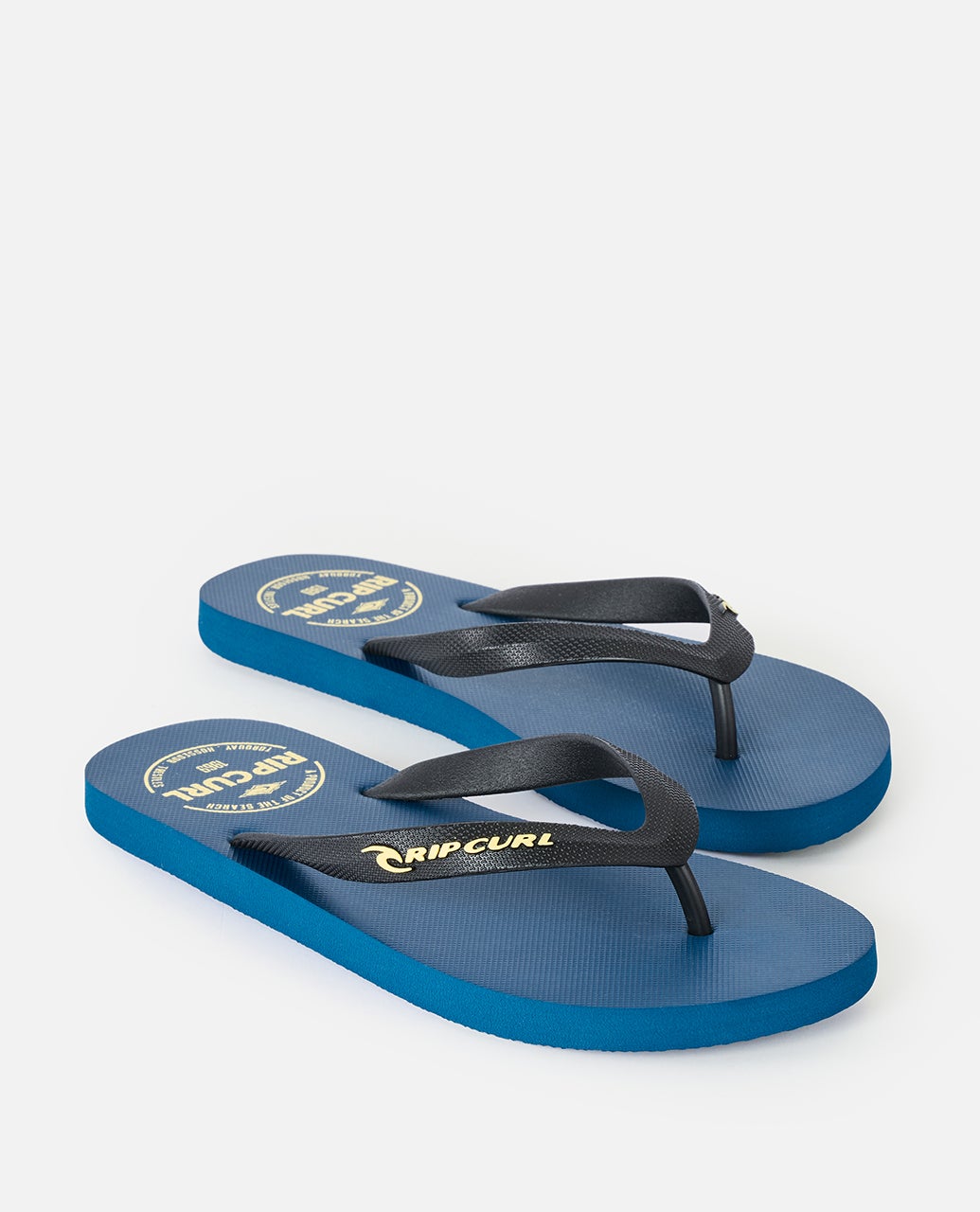 Classic Surf Bloom Thongs Light Navy - Image 6
