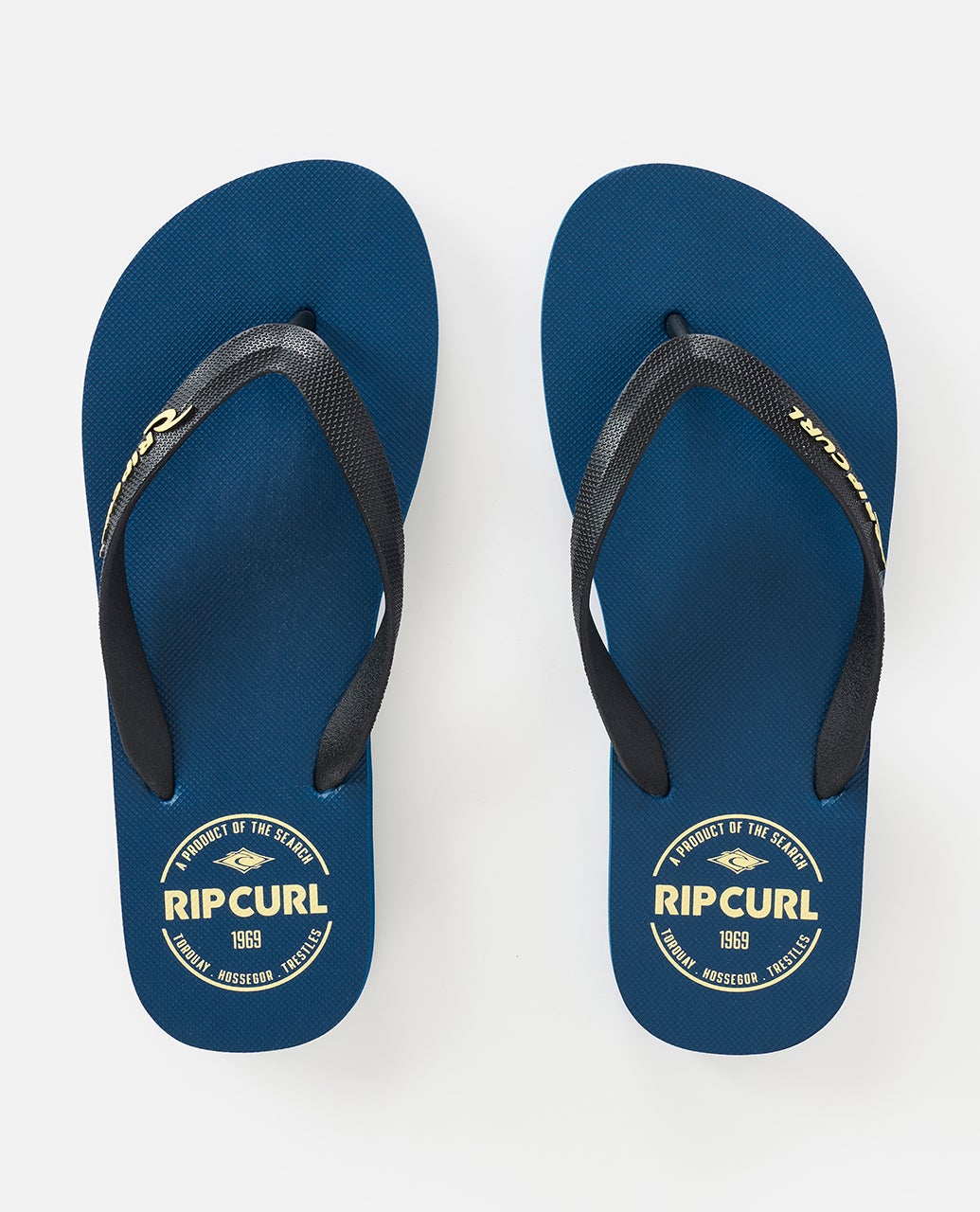 Classic Surf Bloom Thongs Light Navy - Image 8
