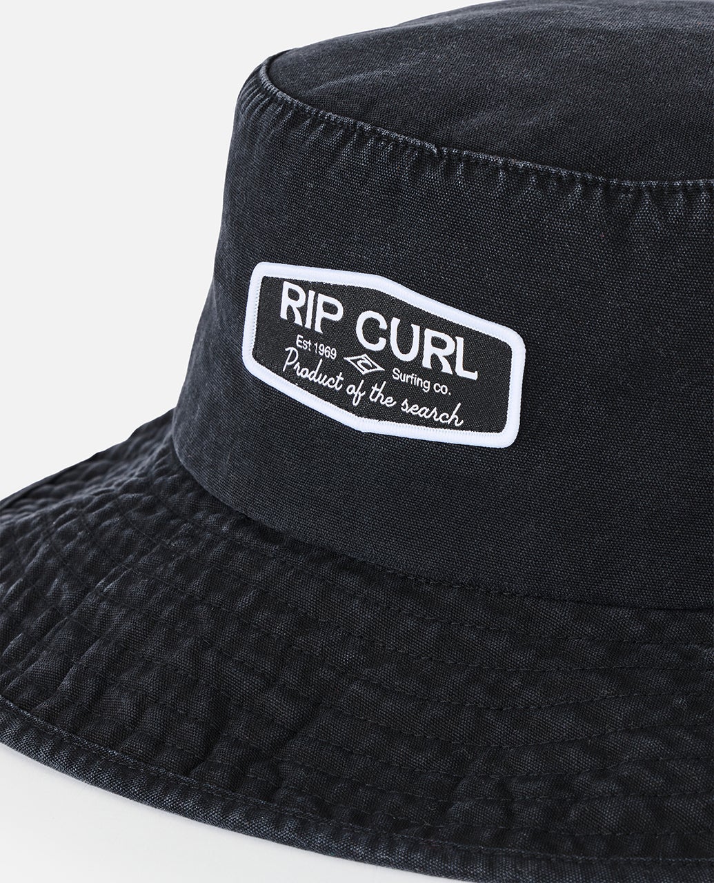 Classic Surf Wide Brim Hat Black - Image 4