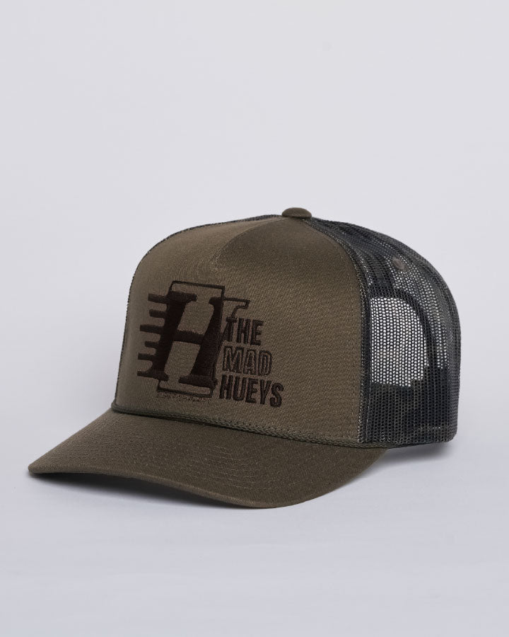 CONTRAST HUEYS | TWILL TRUCKER - Image 1