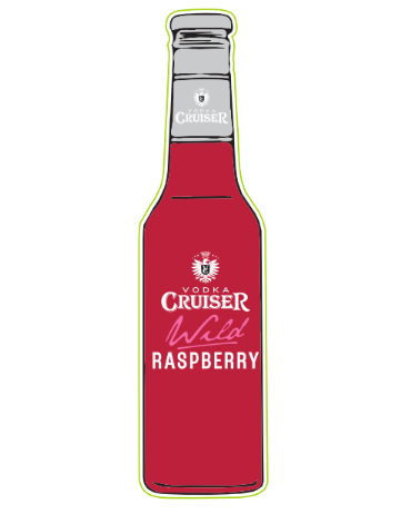 Vodka Cruiser Raspberry Air Freshener - Image 1