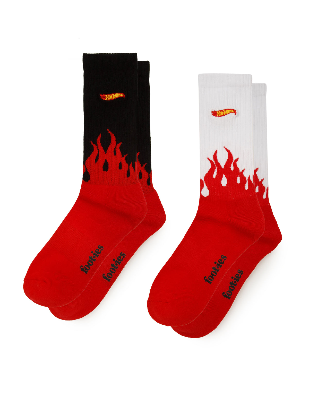 Flamed Out Sneaker Sock 2 Pack - Image 1