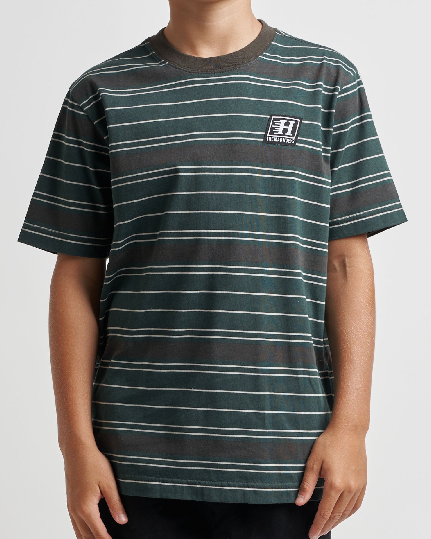 PARALLEL STRIPE HUEYS | YOUTH SS TEE - Image 1