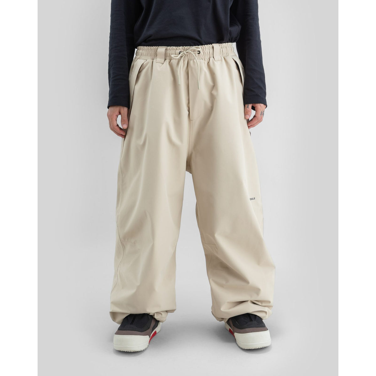 Park Snowboard Snowboard Pants Beige - Image 1