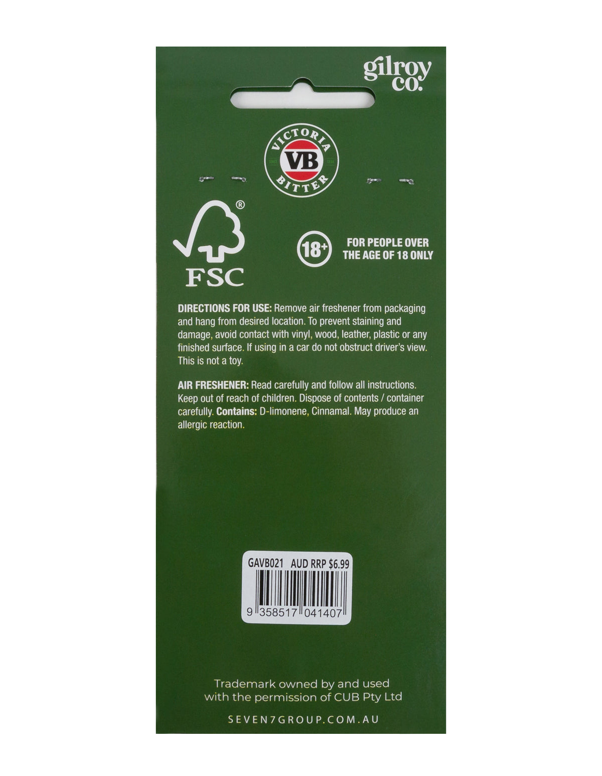 VB Air Freshener - Image 1