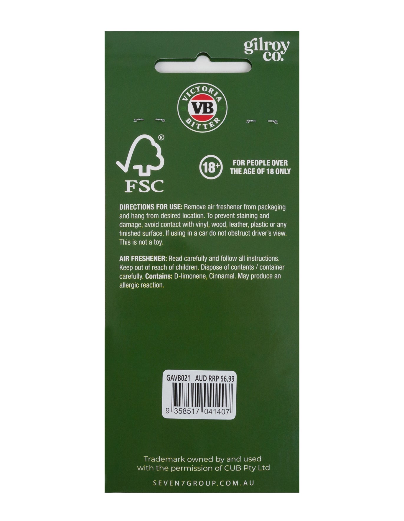 VB Air Freshener - Image 1