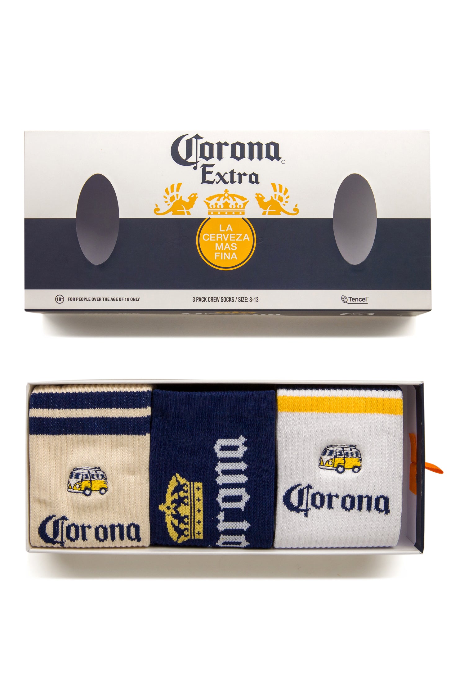 Corona Sneaker Sock 3 Pack Gift Pack - Image 1