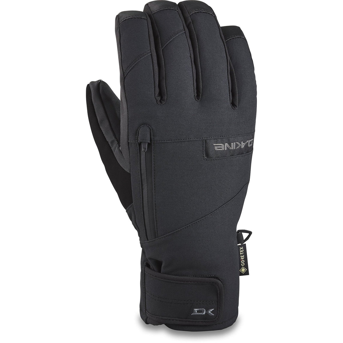 Titan Gore-Tex Short Snowboard Gloves Black - Image 1