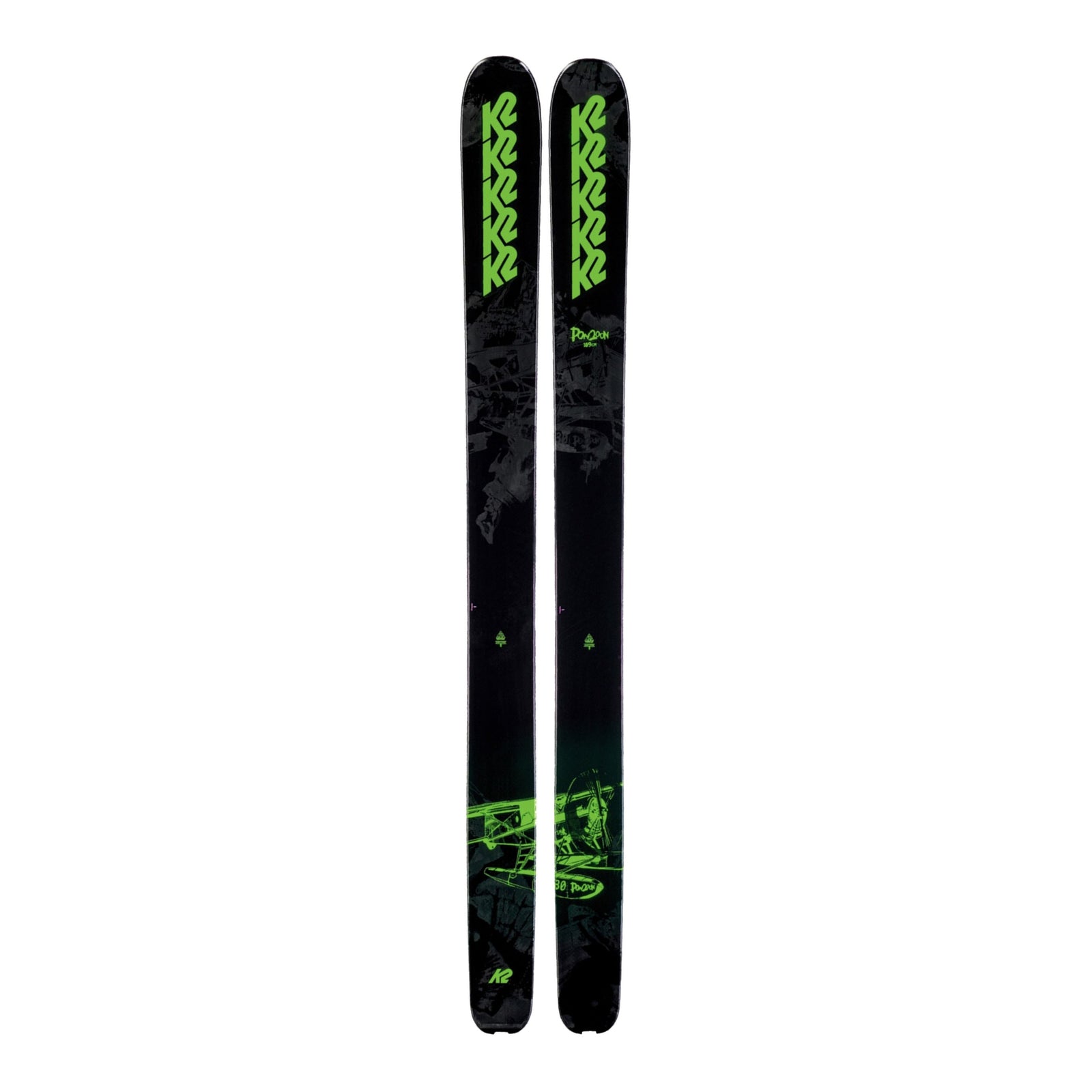Mens Pon2oon Skis - Image 1
