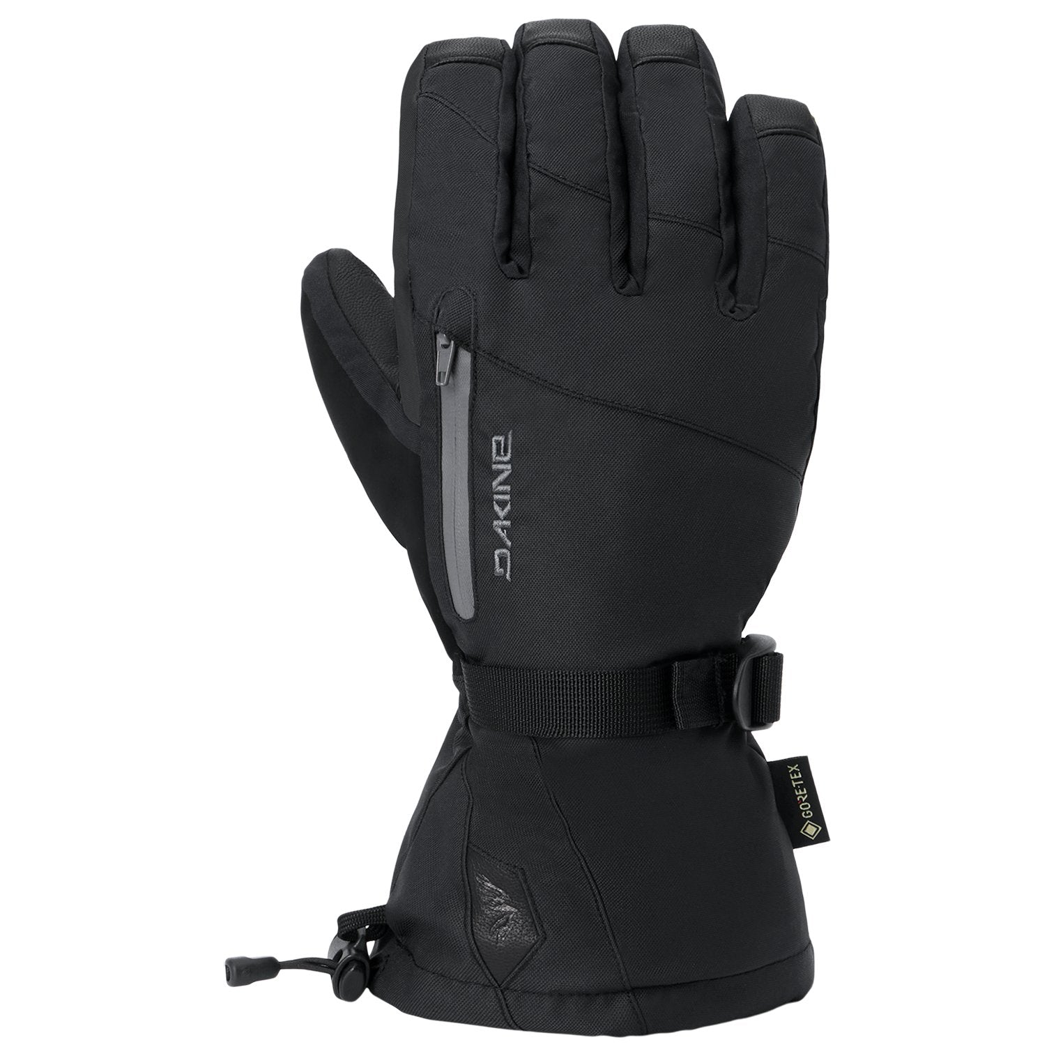 Titan Leather Dlx Gore-Tex Snowboard Gloves Black - Image 1