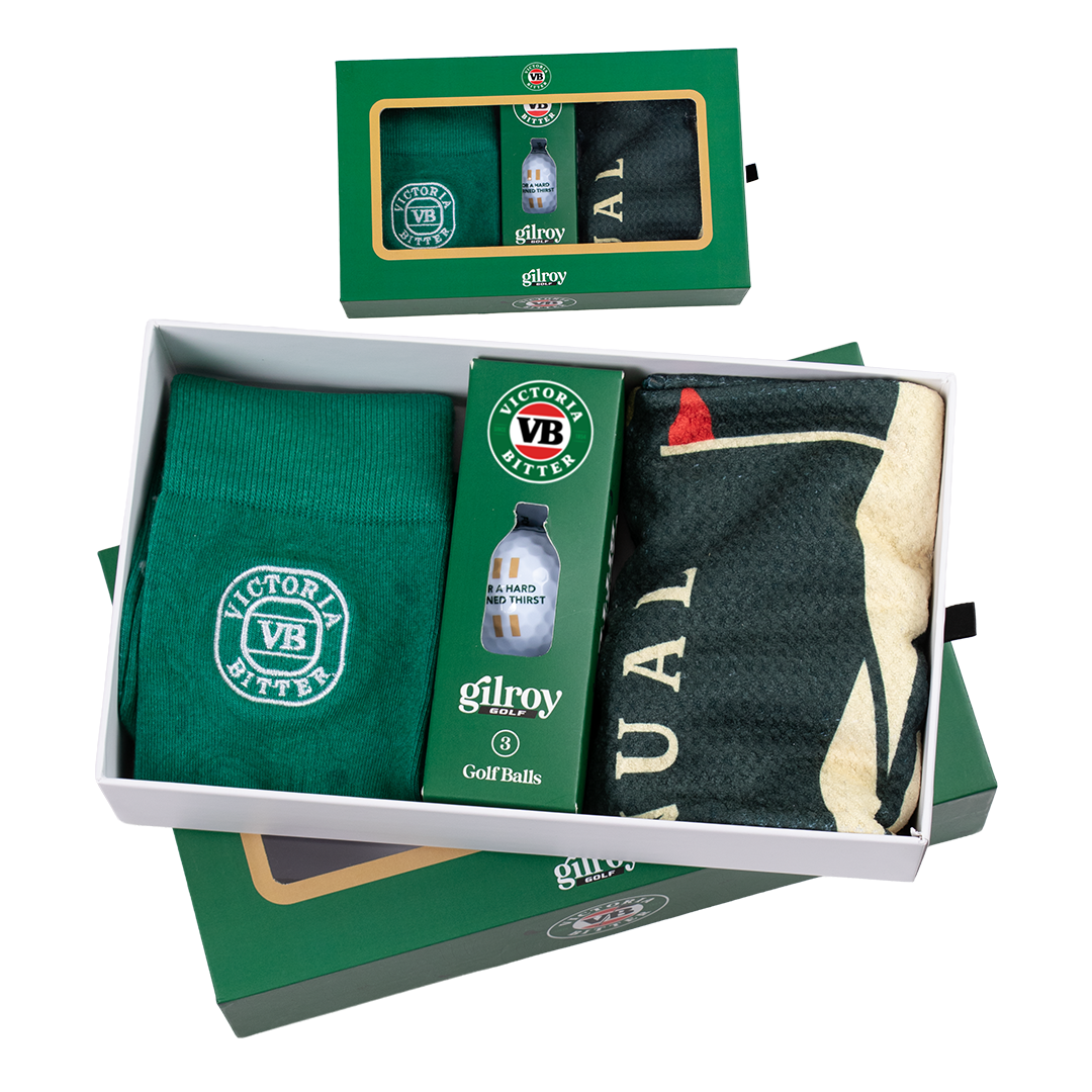 VB Golf Gift Box - Sock Ball Towel - Image 1
