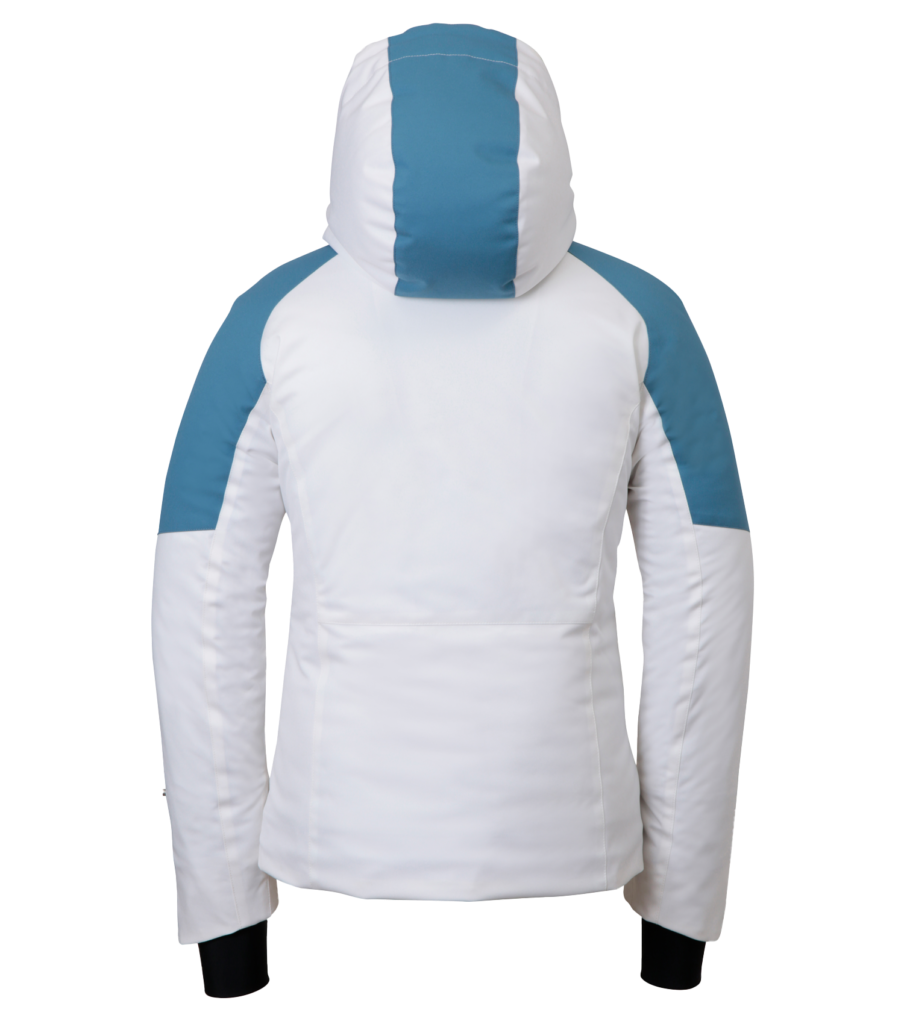 Asymmetry Bicolor Ladies Ski Jacket 