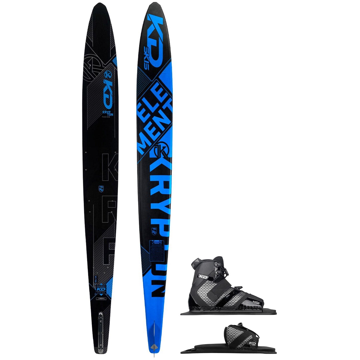 Krypton Fusion Slalom Ski w/ Vise Boot Package