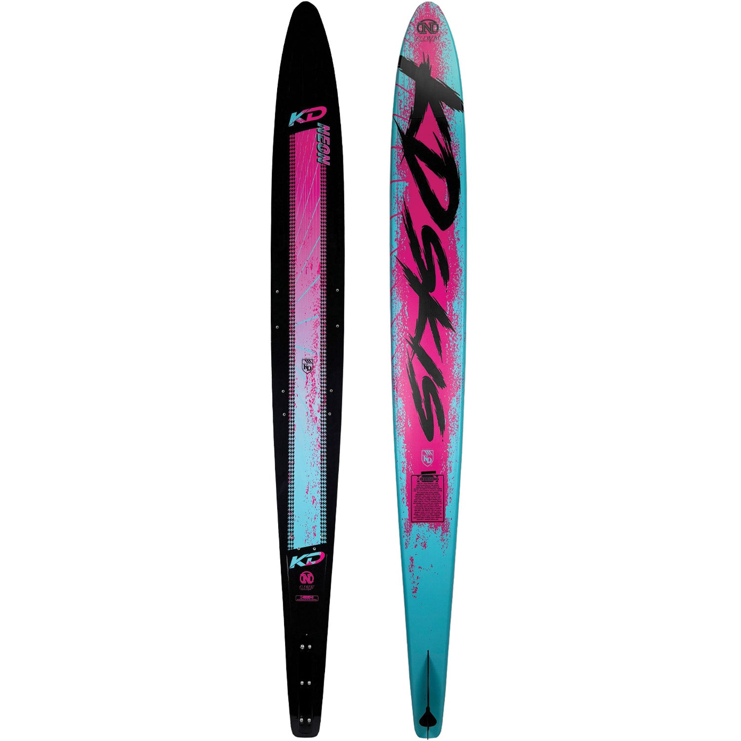 Neon Slalom Ski w/ Bliss Boot Package