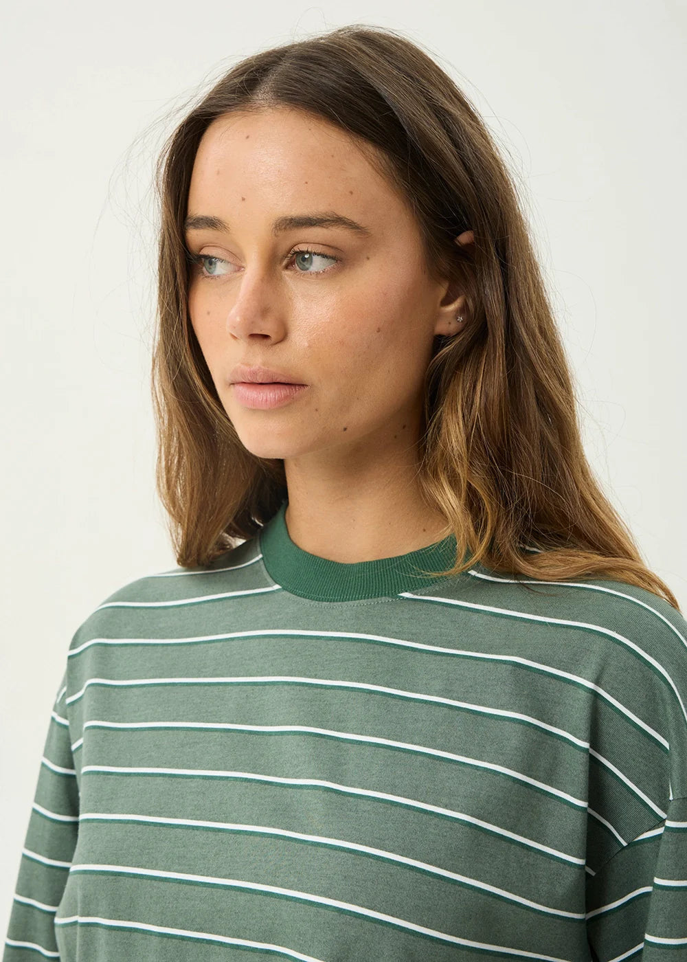 Womens Altitude Long Sleeve T Shirt Pine Stripe - Image 6