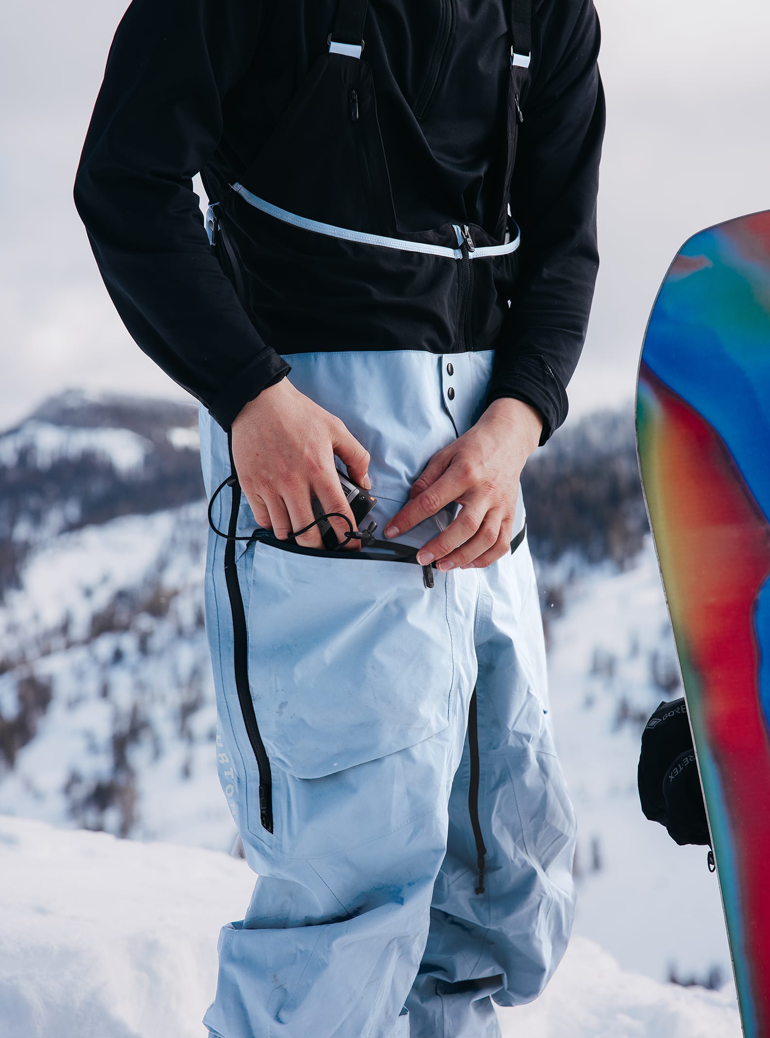 Men's [ak] Tusk GORE-TEX PRO 3L Hi-Top Bib Snowboard Pants