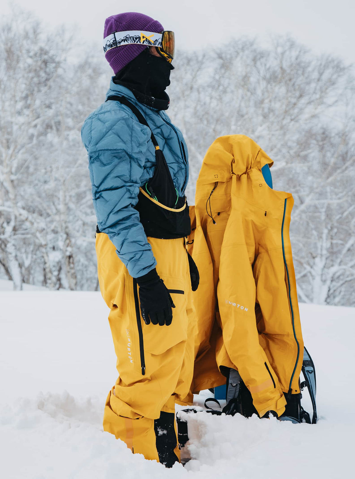 Men's [ak] Tusk GORE-TEX PRO 3L Hi-Top Bib Snowboard Pants