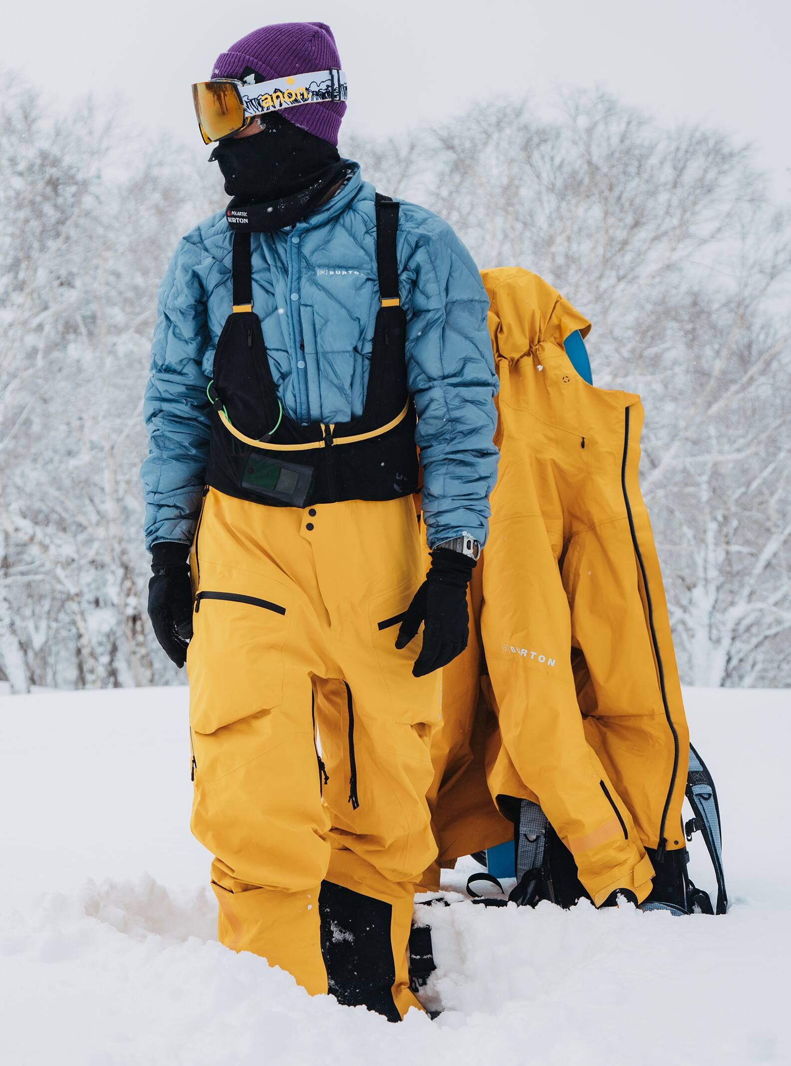 Men's [ak] Tusk GORE-TEX PRO 3L Hi-Top Bib Snowboard Pants