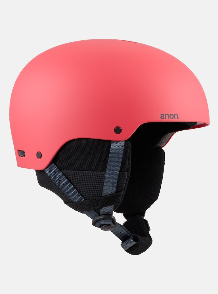 Kids' Rime 3 Round Fit Skis & Snowboard Helmet