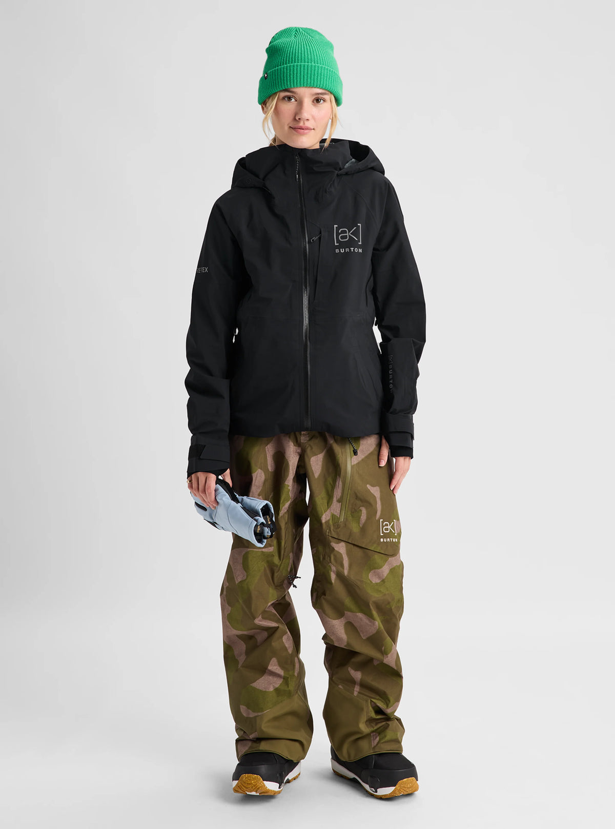 Womens [Ak] Kimmy Gore-Tex 3L Stretch Jacket True Black - Image 8