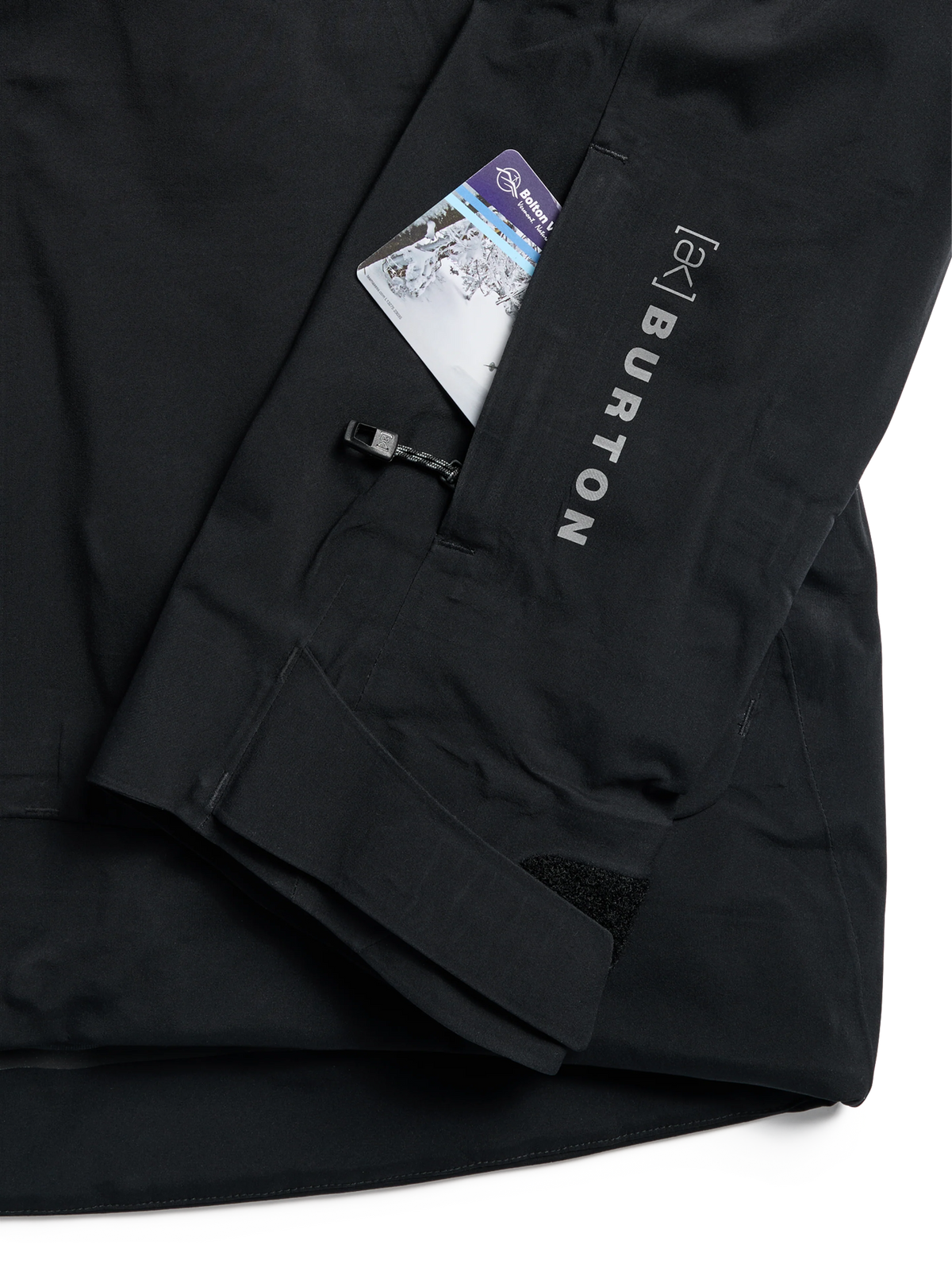 Womens [Ak] Kimmy Gore-Tex 3L Stretch Jacket True Black - Image 4