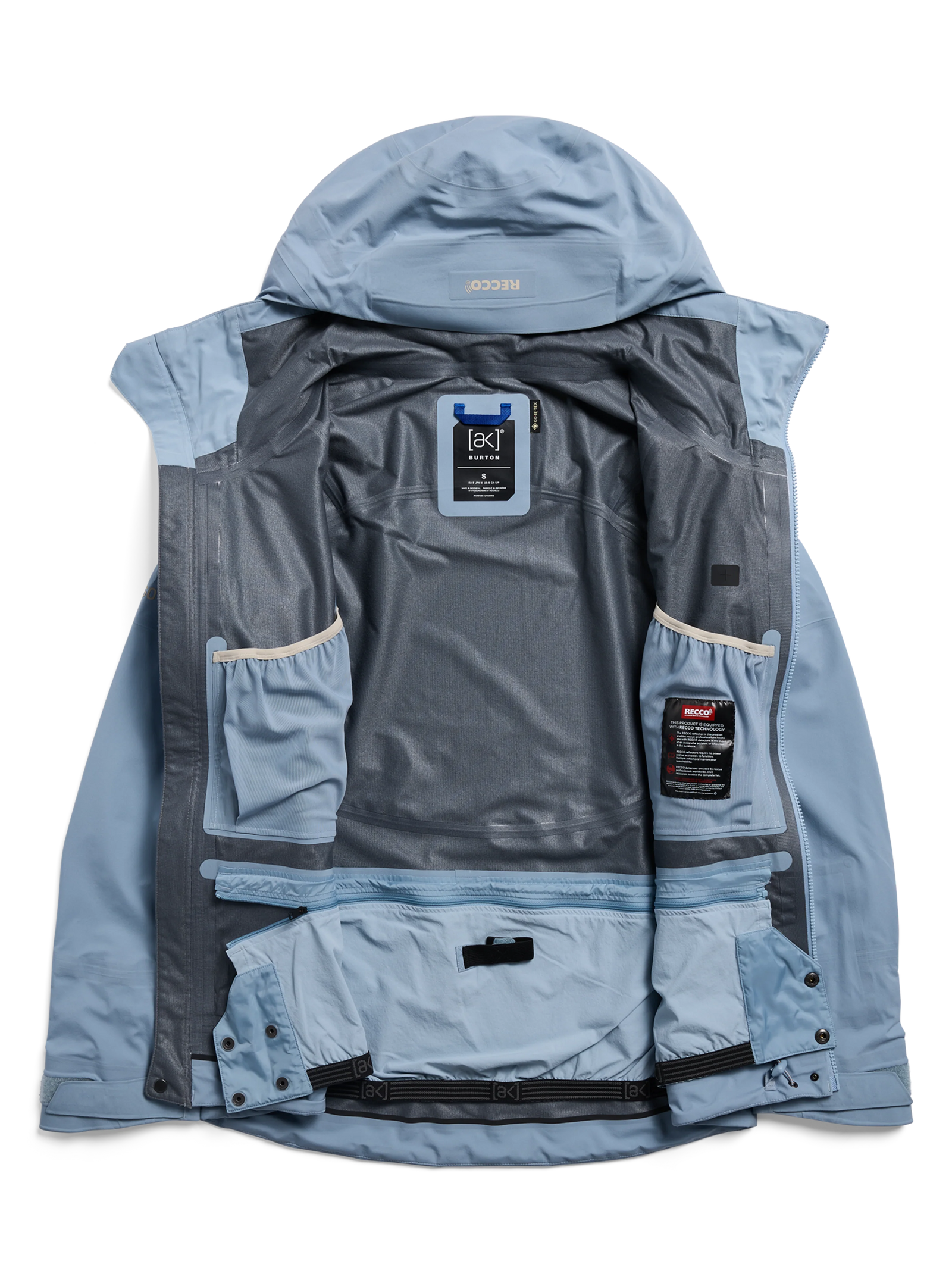 Womens [Ak] Kimmy Gore-Tex 3L Stretch Jacket True Black - Image 15