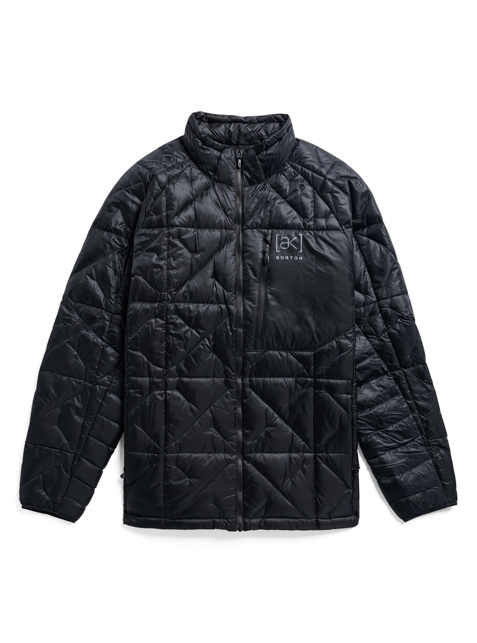 Mens [Ak] Baker Down Jacket True Black - Image 9