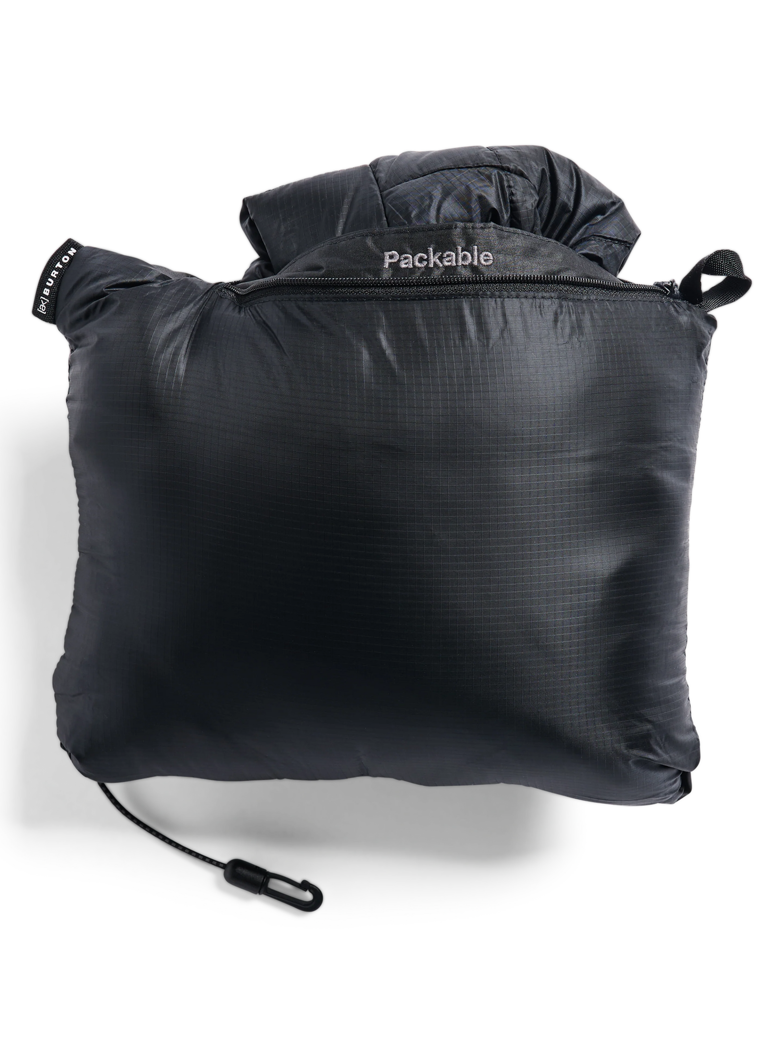 Mens [Ak] Baker Down Jacket True Black - Image 5