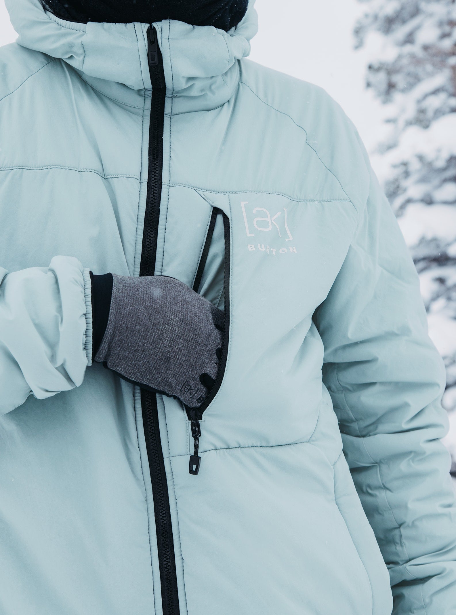 Men's [ak] Helium Hooded Stretch Insulated Jacket