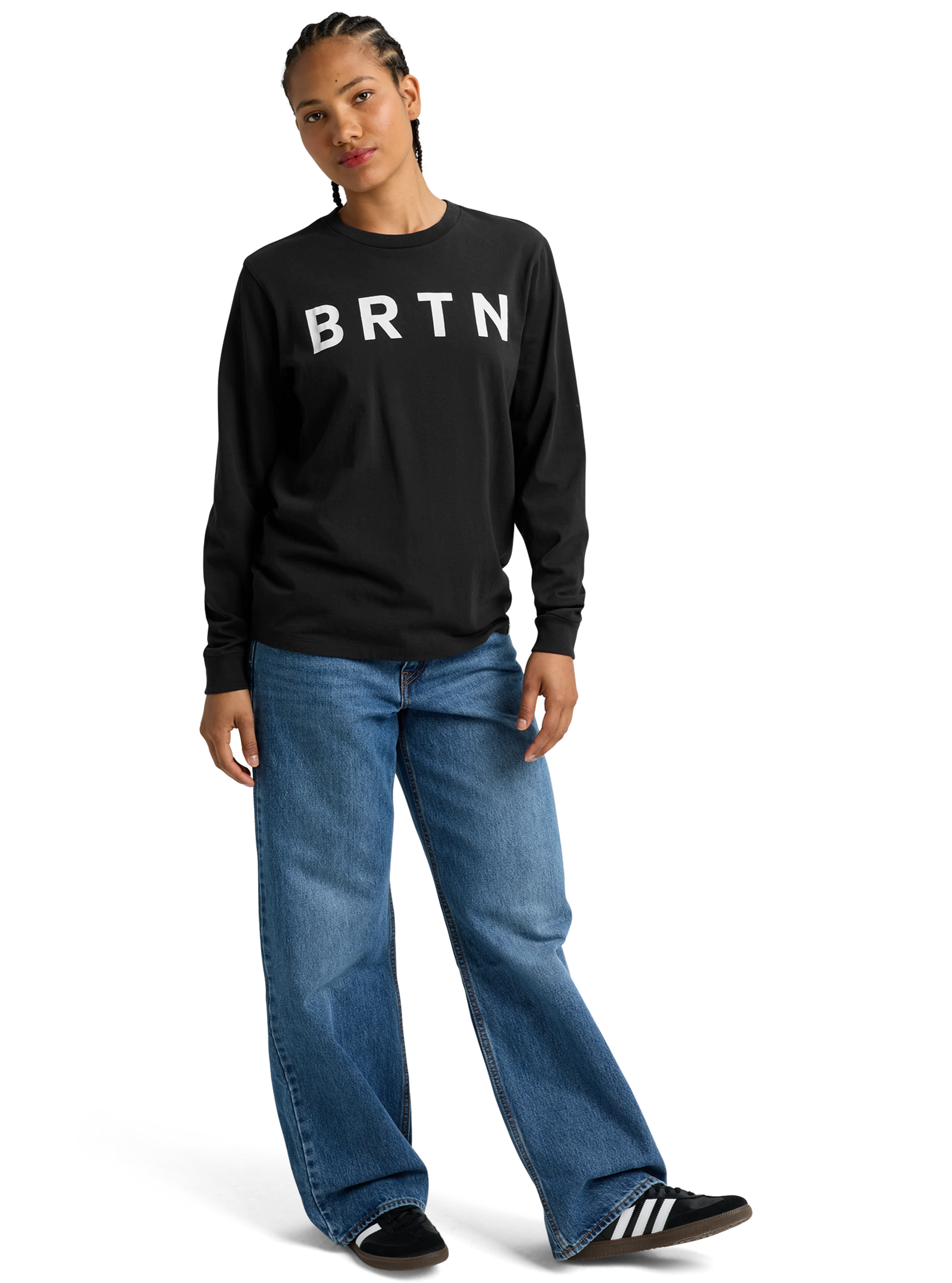 Brtn Long Sleeve T Shirt True Black - Image 7
