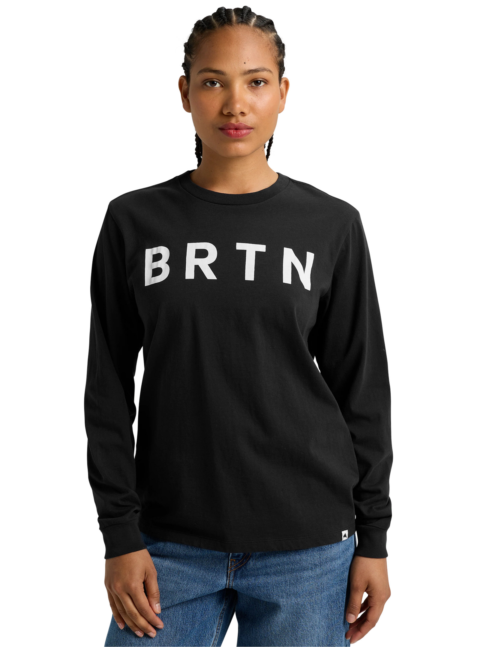 Brtn Long Sleeve T Shirt True Black - Image 3