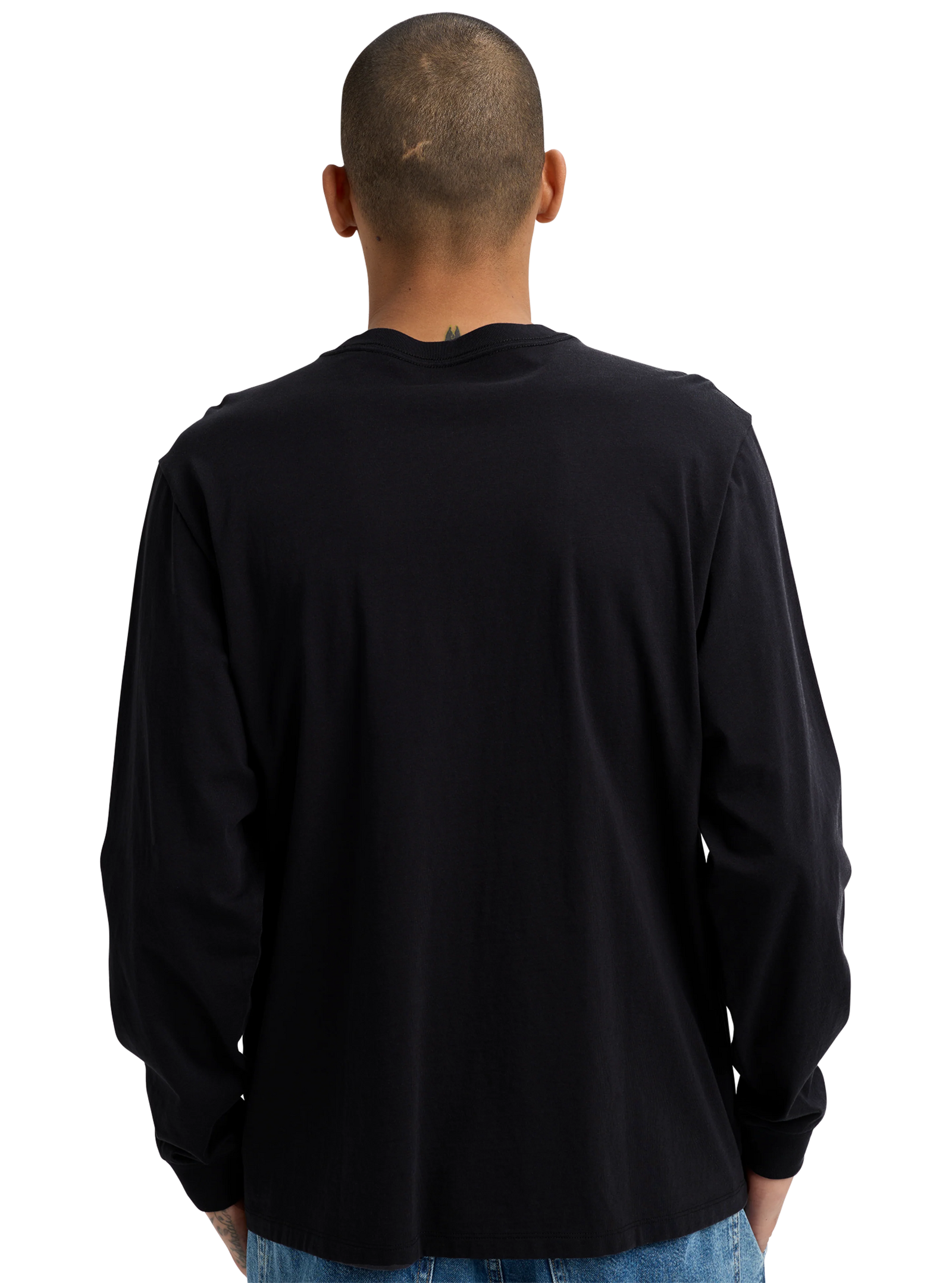 Brtn Long Sleeve T Shirt True Black - Image 4