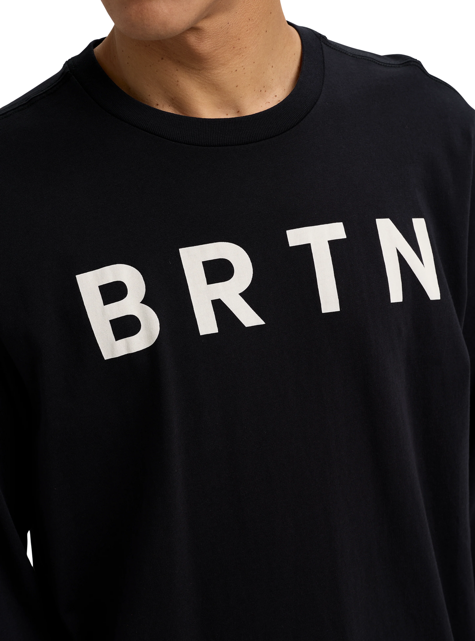 Brtn Long Sleeve T Shirt True Black - Image 8
