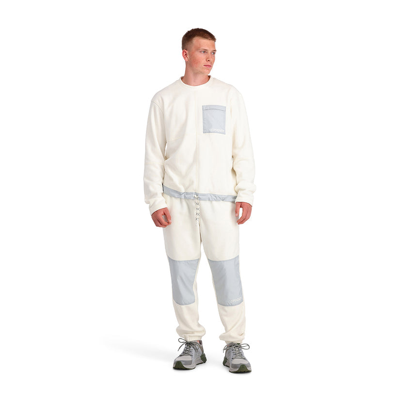 Mens Lounge Crew Fleece Top