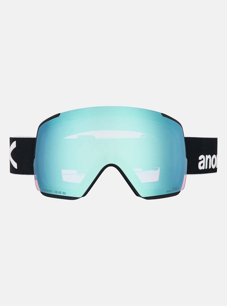 M5S Low Bridge Fit Snow Goggle + Bonus Lens + MFI Face Mask