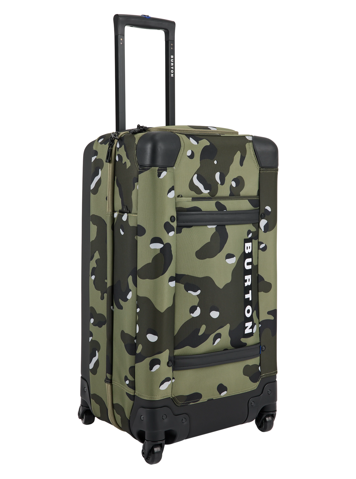 4 Wheel Double Deck Travel Bag Forest Moss Cookie Camo - Image 1