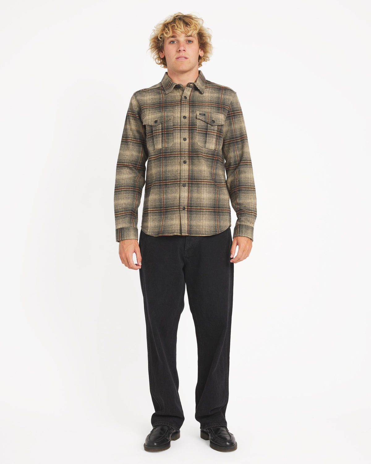 Mens Huges Dress Shirt Pirate Black - Image 5