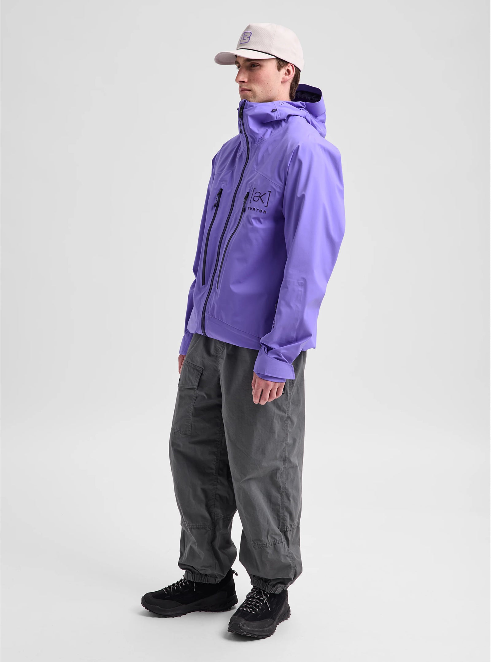 Mens [Ak] Tuvak Gore-Tex C-Knit 3L Jacket Purple Voltage - Image 10