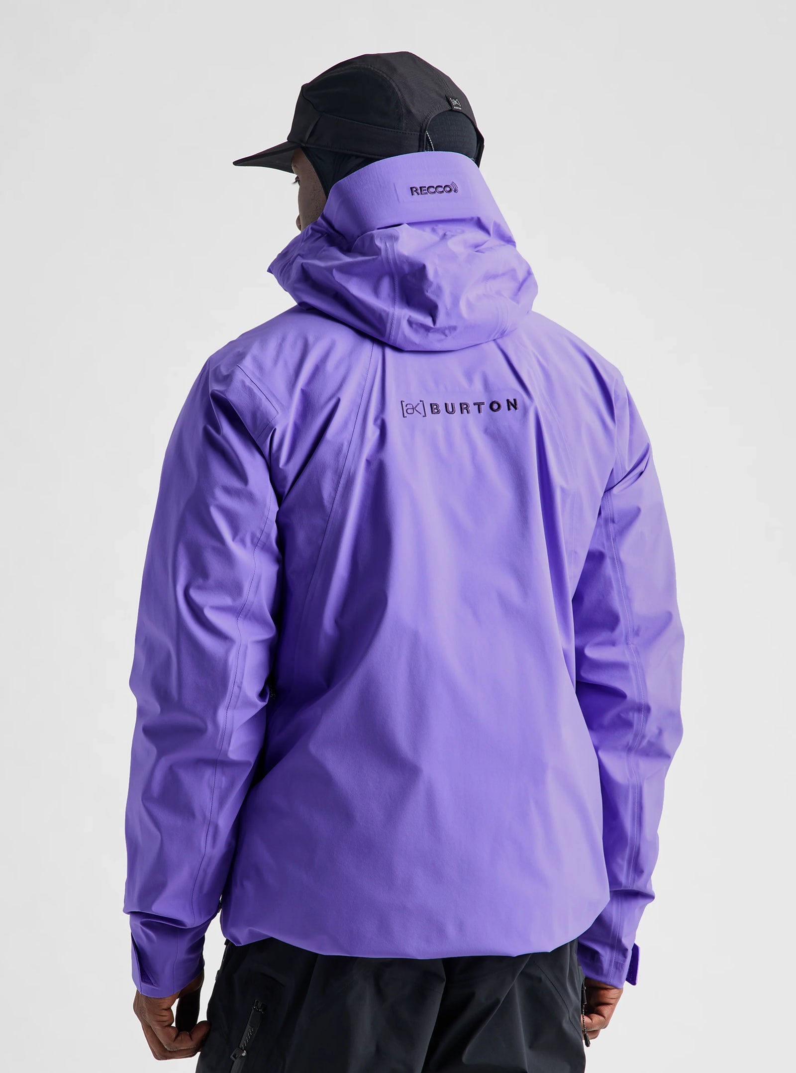 Mens [Ak] Tuvak Gore-Tex C-Knit 3L Jacket Purple Voltage - Image 3