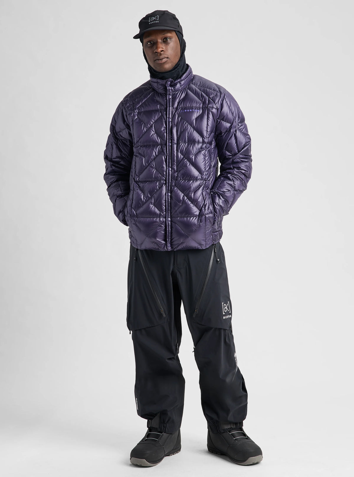 Mens [Ak] Tuvak Gore-Tex C-Knit 3L Pants True Black - Image 8