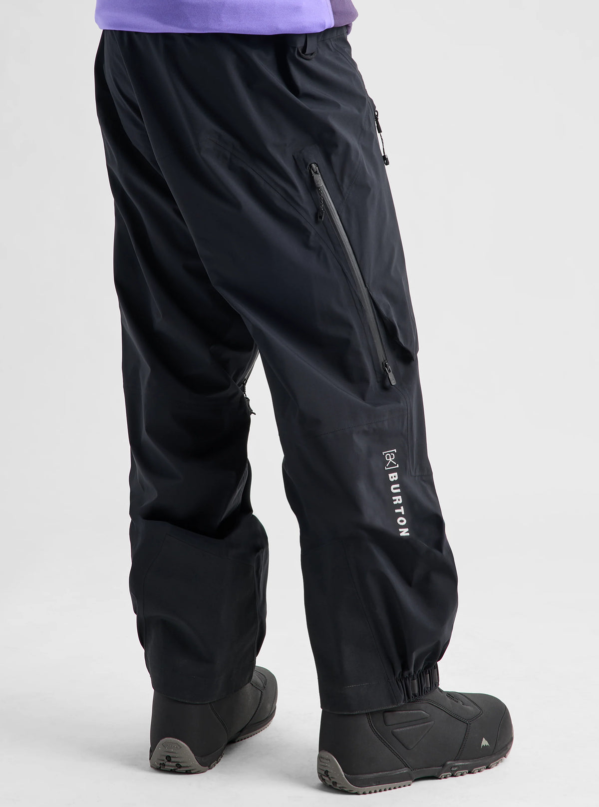 Mens [Ak] Tuvak Gore-Tex C-Knit 3L Pants True Black - Image 2