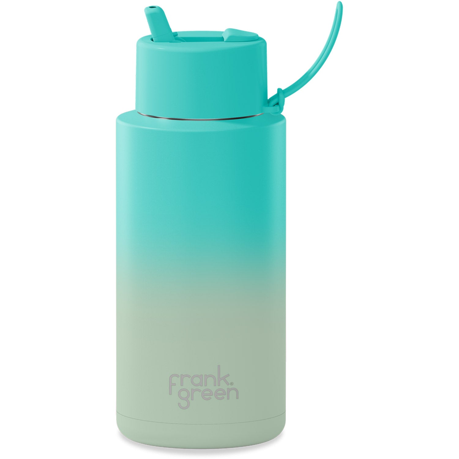 Ceramic 34oz w/ Flip Straw Insulated Water Bottle