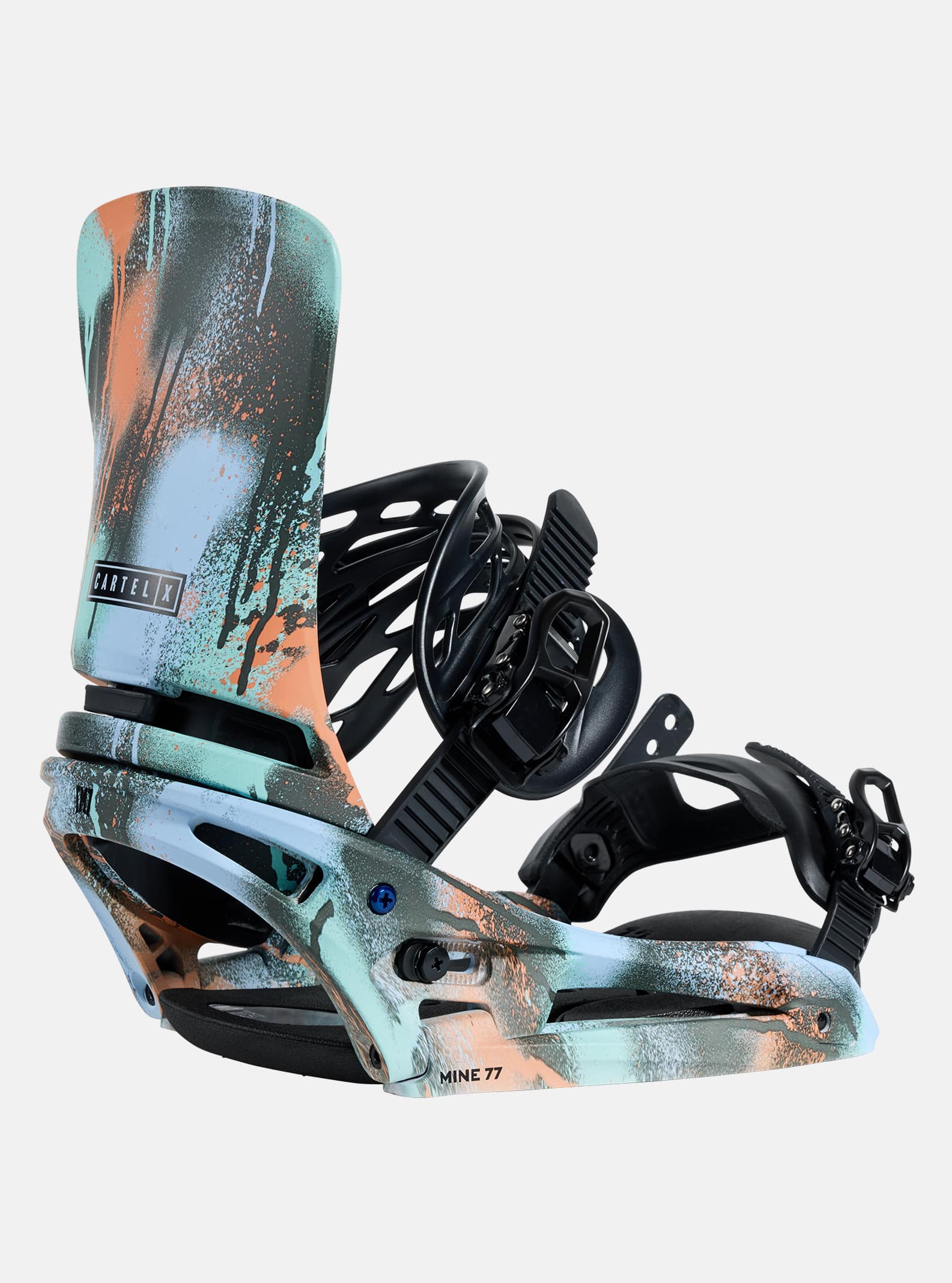 Men's MINE77 Cartel X EST Snowboard Bindings