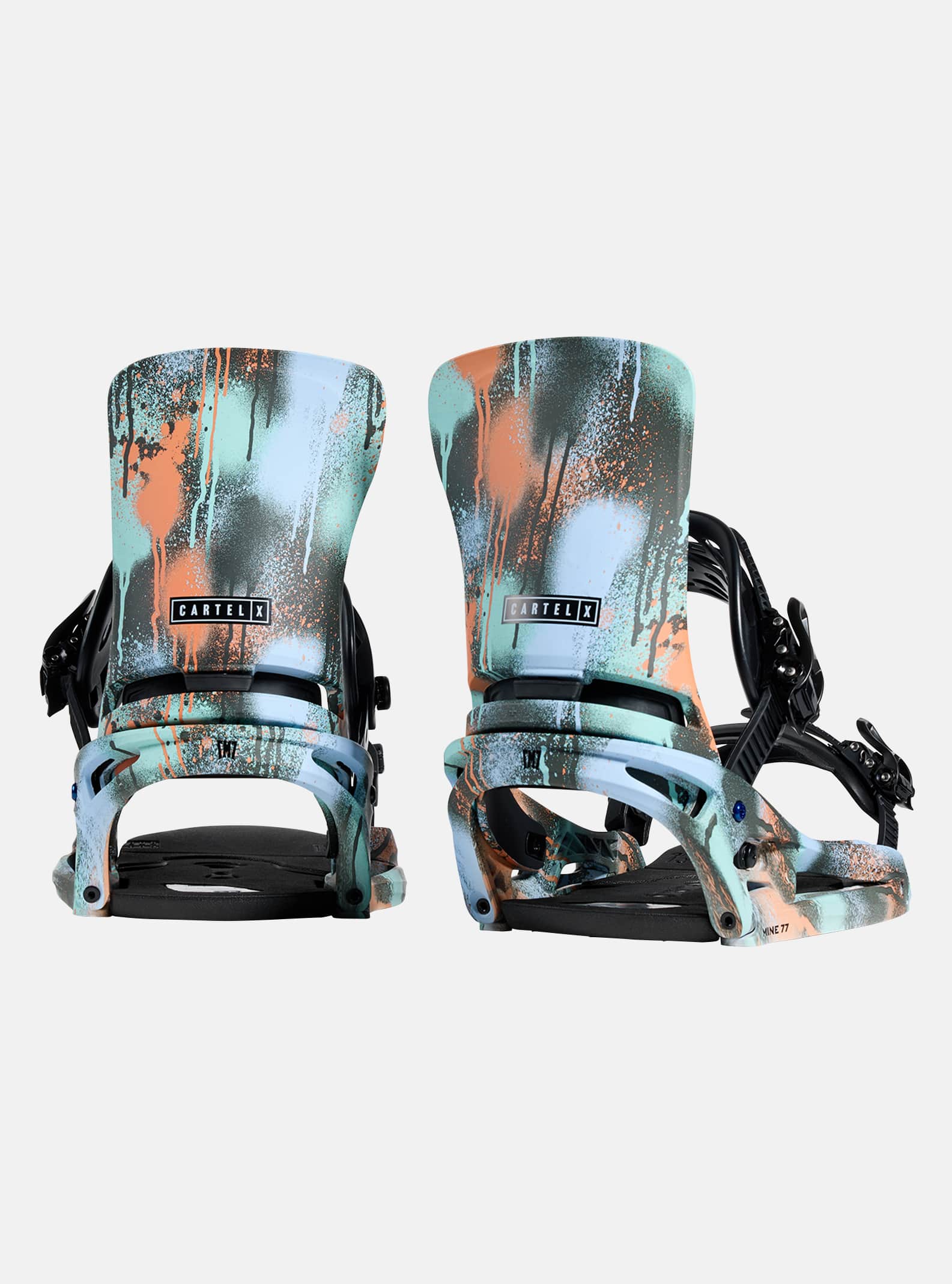 Men's MINE77 Cartel X EST Snowboard Bindings