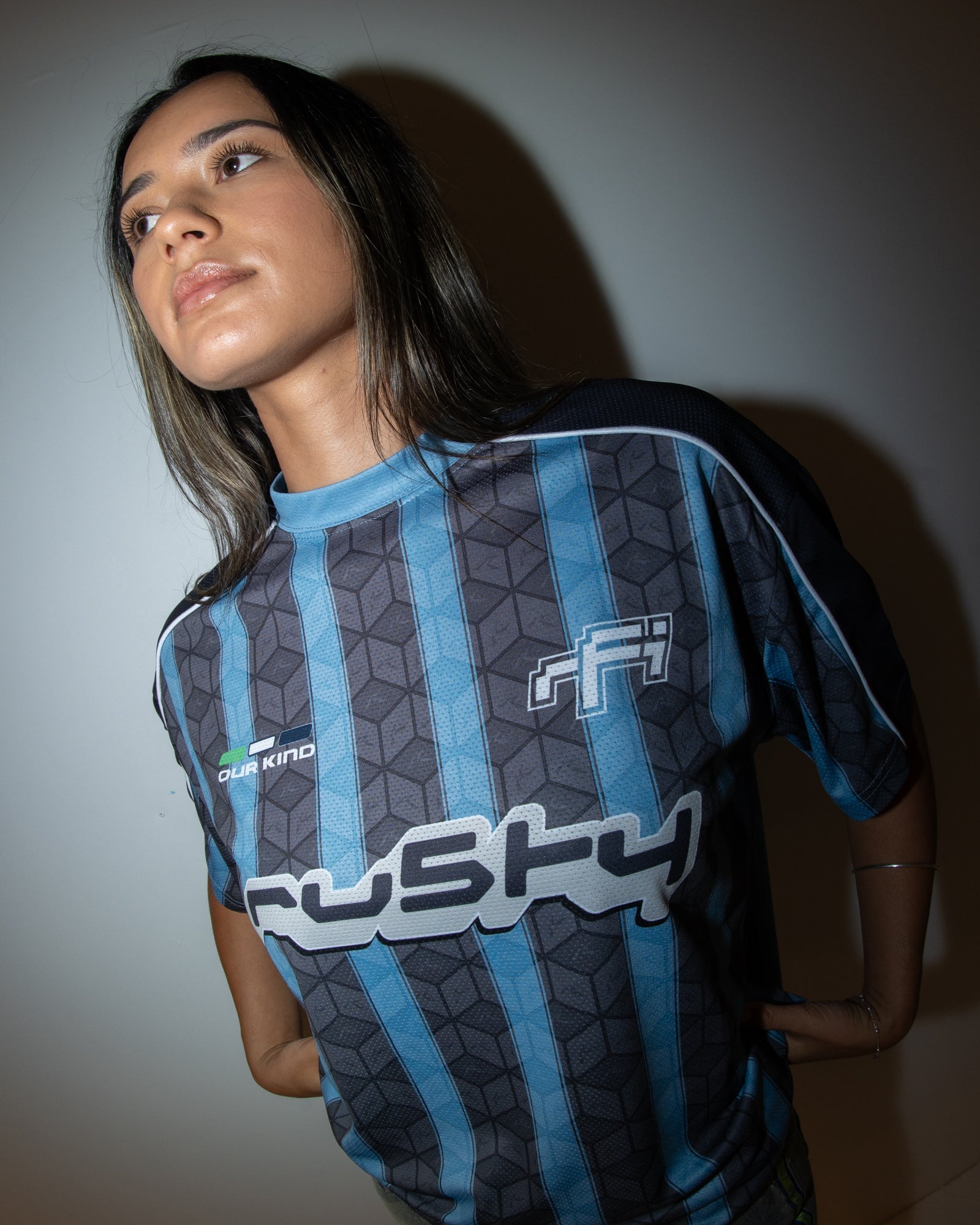 Cypher Graphic Oversized Sports Jersey