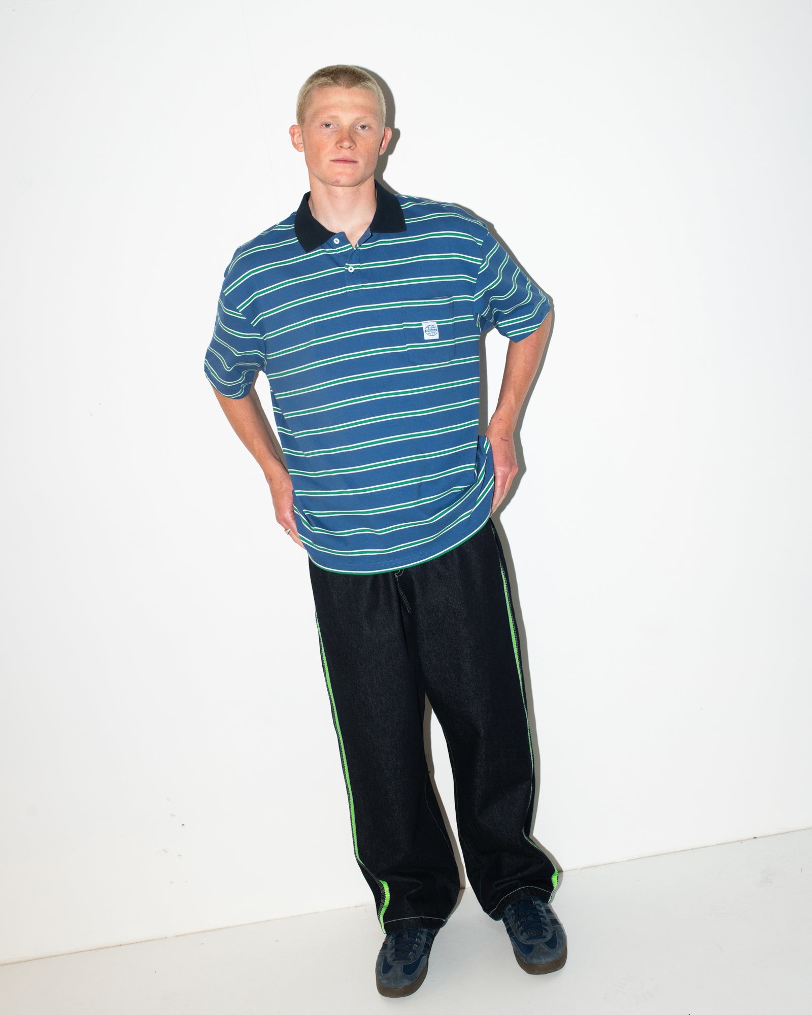Inspectah Deck Striped Polo