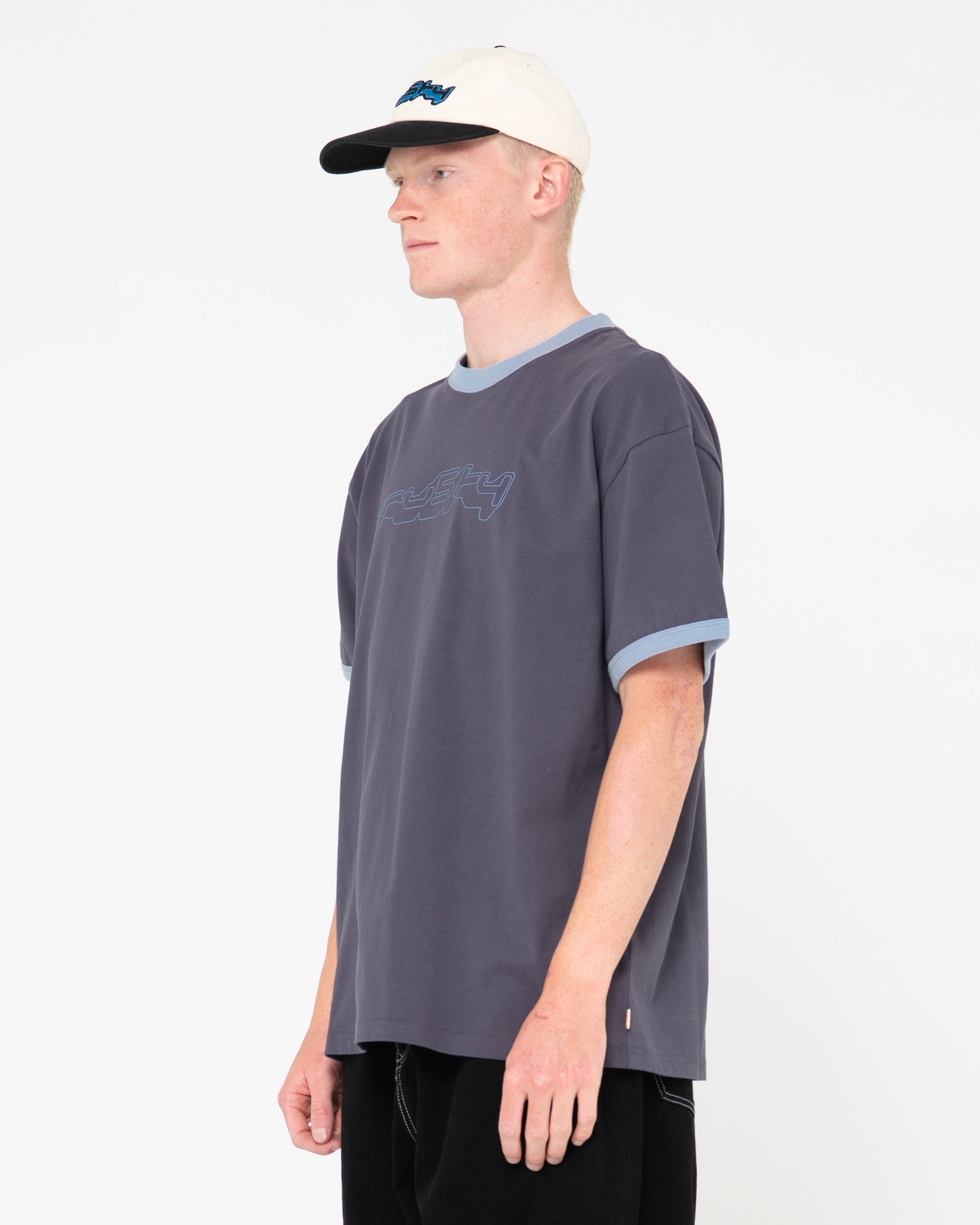 Cypher Graphic Ringer Tee